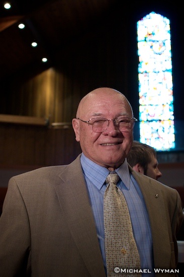 Doc Krueger, after Augustana Alumni and Friends Concert