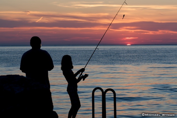 Reel in the Sunset