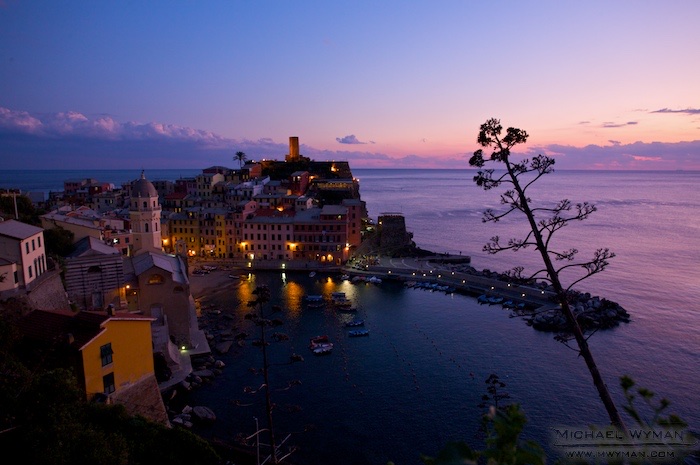 Vernazza at Sunset