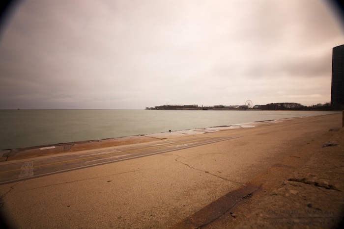 Lake Michigan and Navy Pier