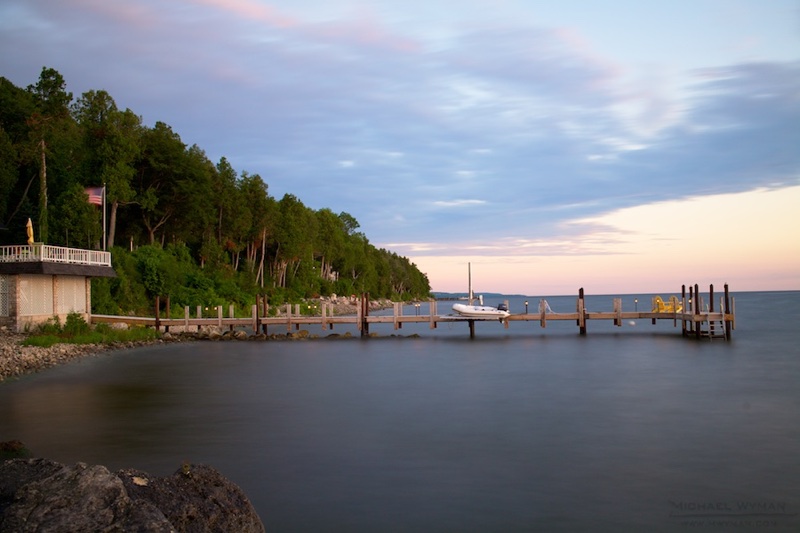 Lakeshore at Sunset