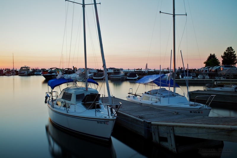 Sunset in Sister Bay