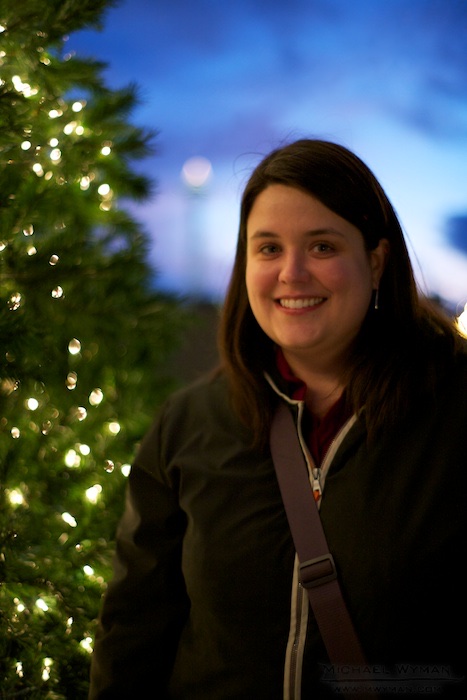 Jenny, Christmas Tree, and the Space Needle