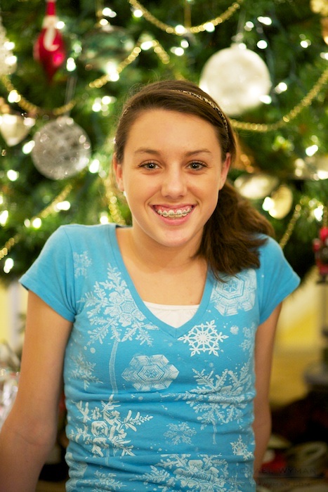 Mia's Christmas Portrait