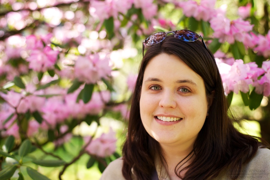 Jenny and the Rhododendrons