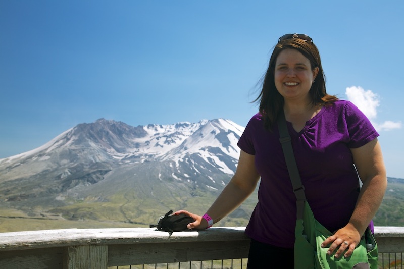 Jenny and Volcano